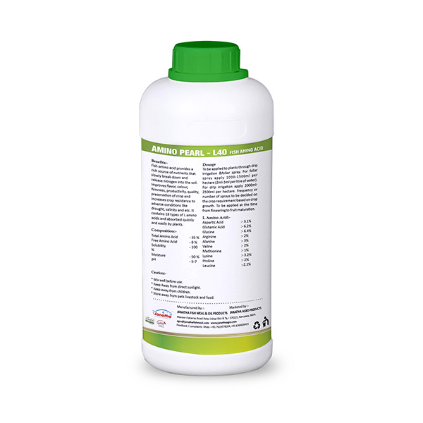 Janatha Agro-Amino Pearl L40 - Fish Amino Acid Liquid 